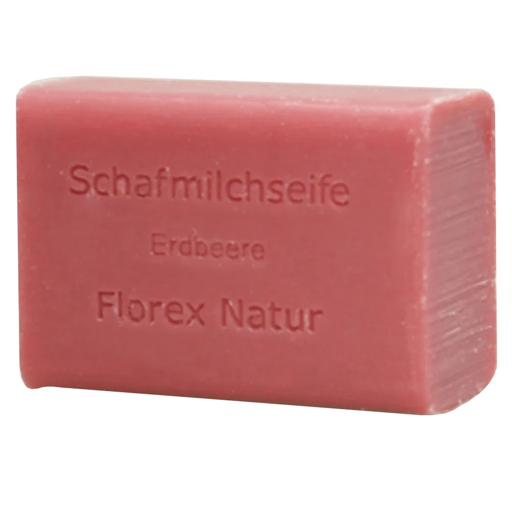 Мыло Florex Classic Strawberry из овечьего молока, 100 г Florex