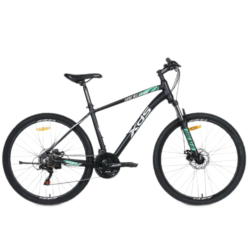 

Горный велосипед Xidesheng Hacker 380 Shimano 17 дюймов, 21-скоростной, черный / зеленый