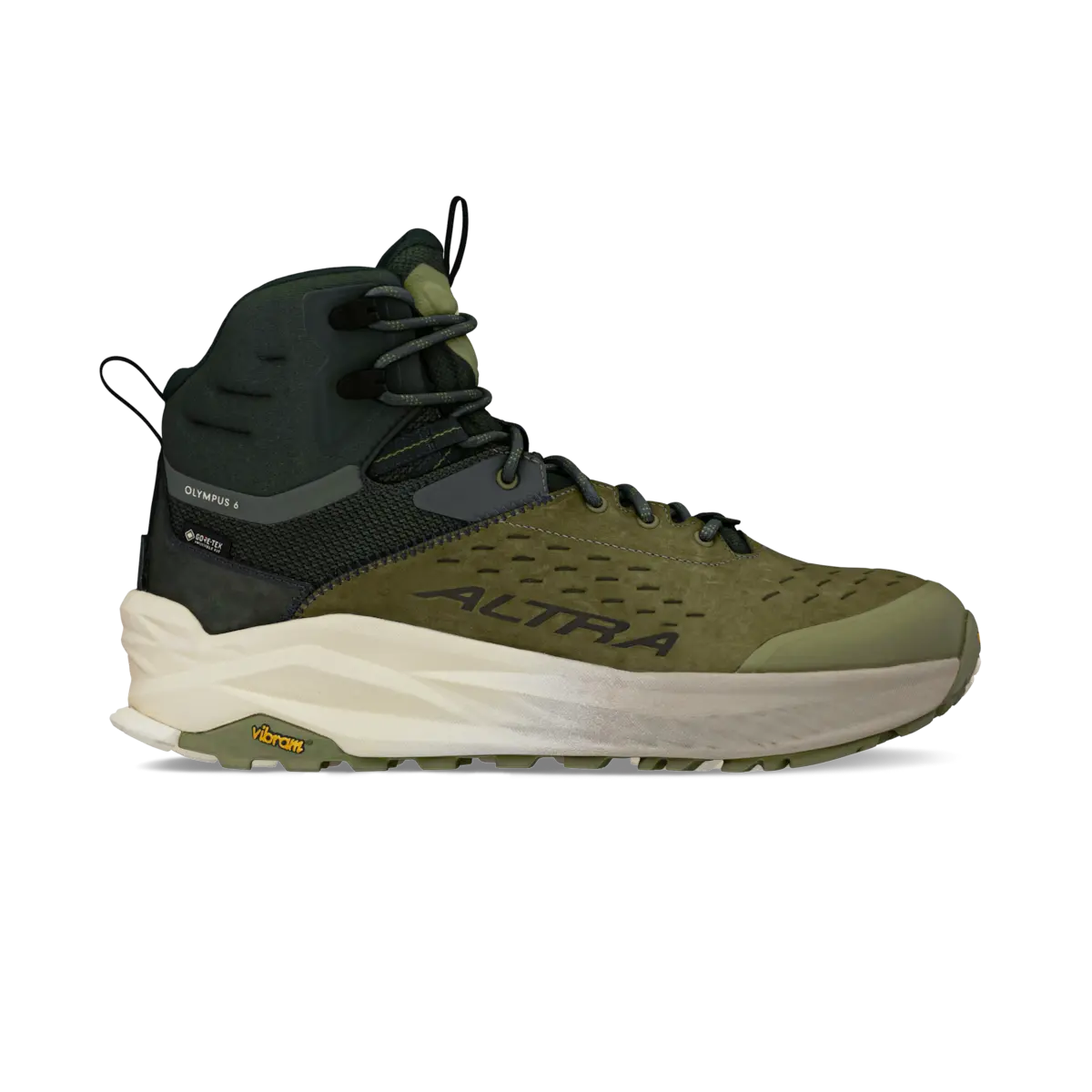 

Мужские треккинговые ботинки Olympus 6 Hike Mid Gore-tex ALTRA Altra, зеленый