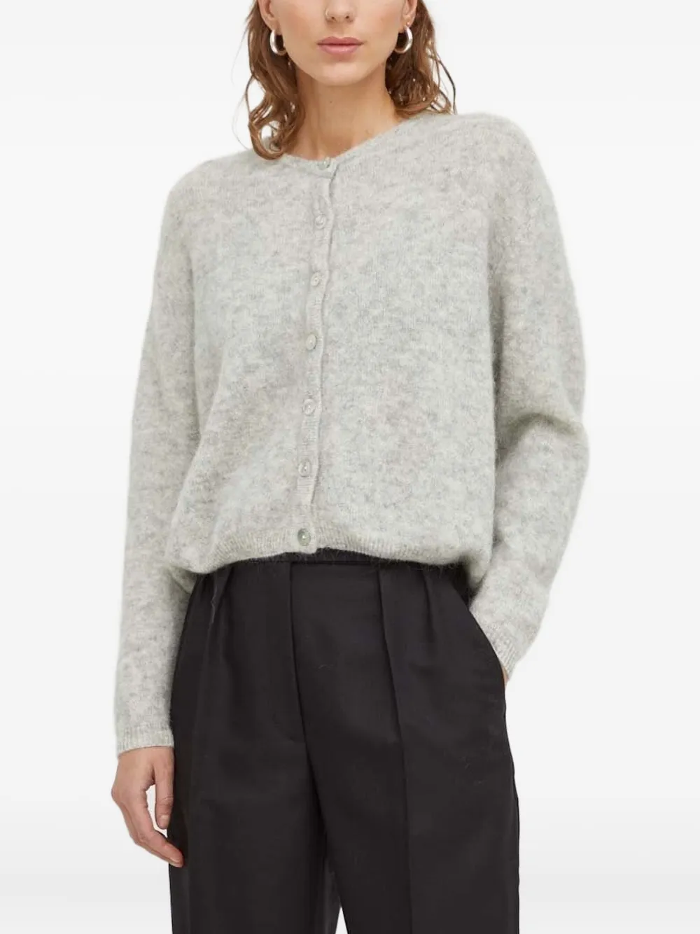 

Кардиган Vitow на пуговицах American Vintage, серый
