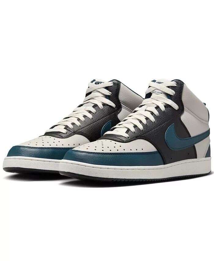 

Мужские повседневные кроссовки Court Vision Mid Next Nature от Finish Line Nike, черный