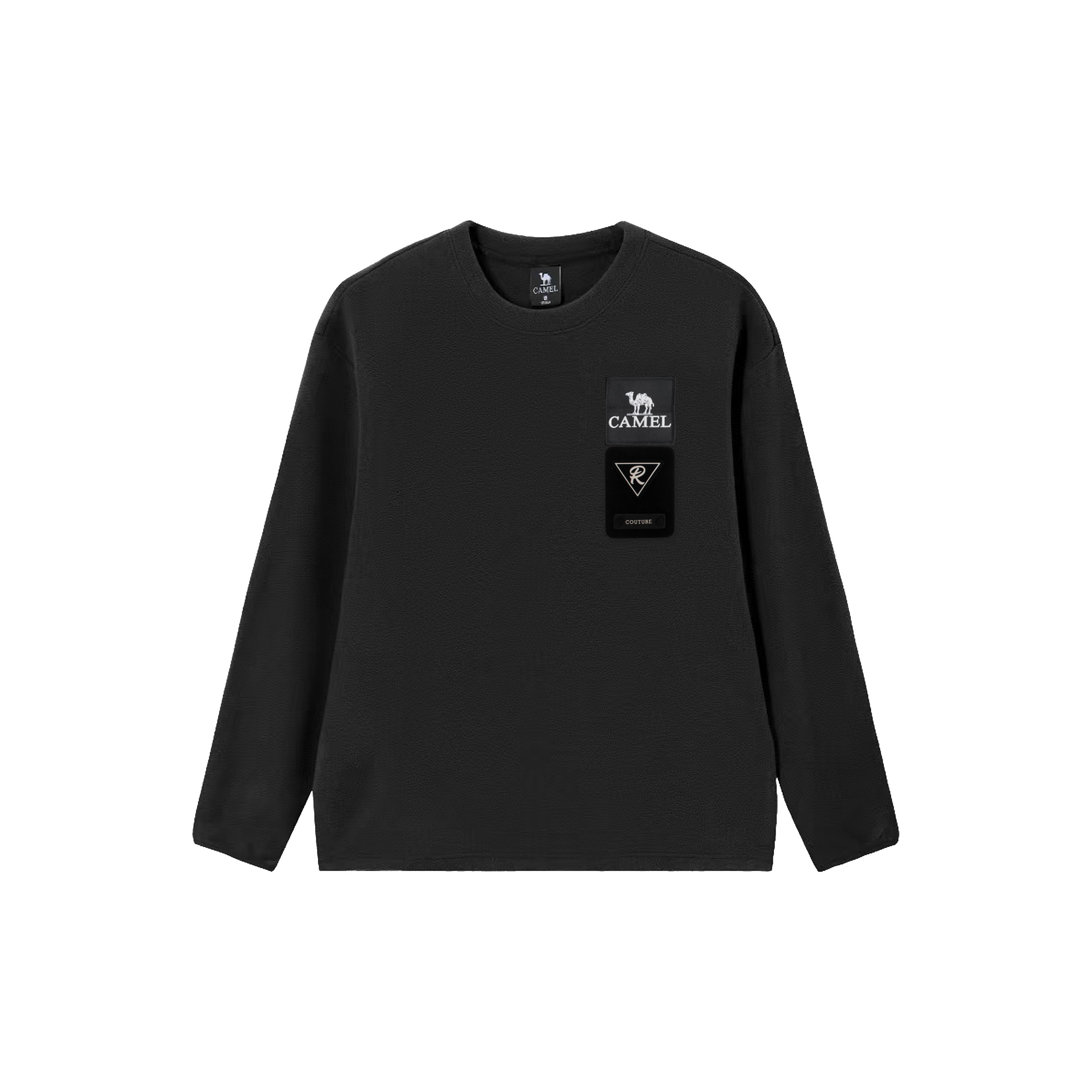 

CAMEL Свитшот Capsule мужской Phantom Black с круглым вырезом Moderate Regular, Черный, CAMEL Свитшот Capsule мужской Phantom Black с круглым вырезом Moderate Regular