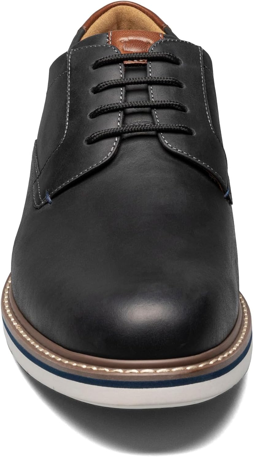 Мужские оксфорды Florsheim Norwalk с plain toe, черный — фото 4