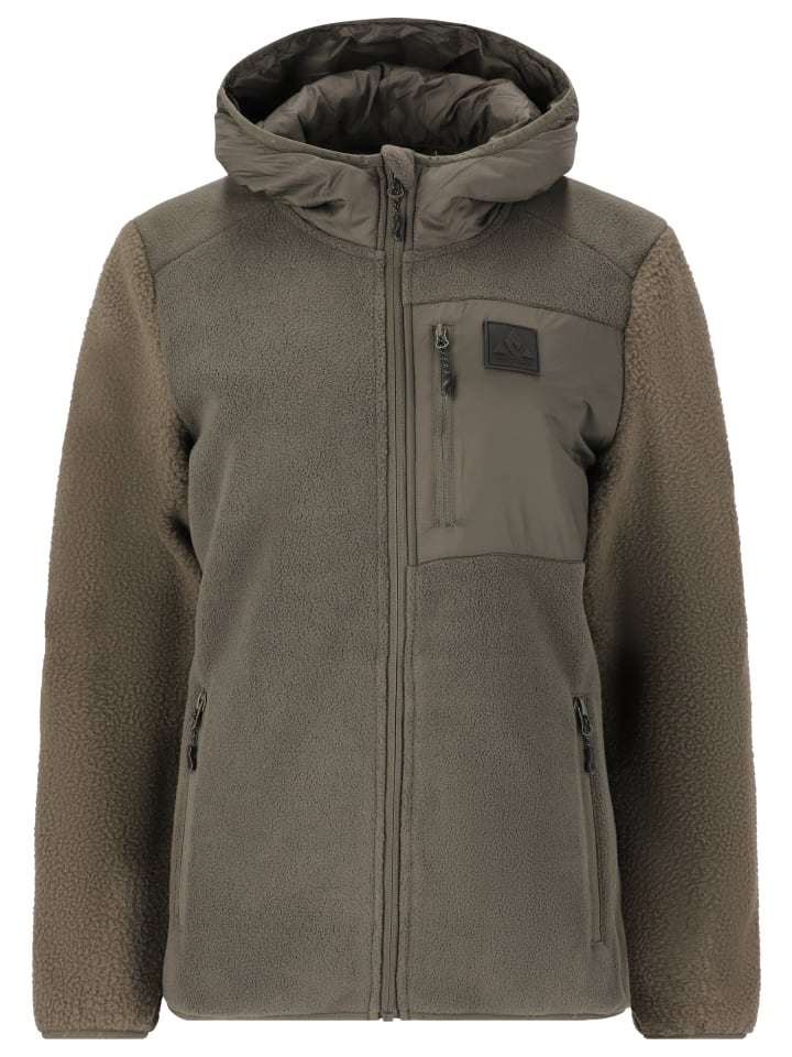 

Флисовая куртка Whistler Fleecejacke Makaloo, цвет 1071 Black Ink