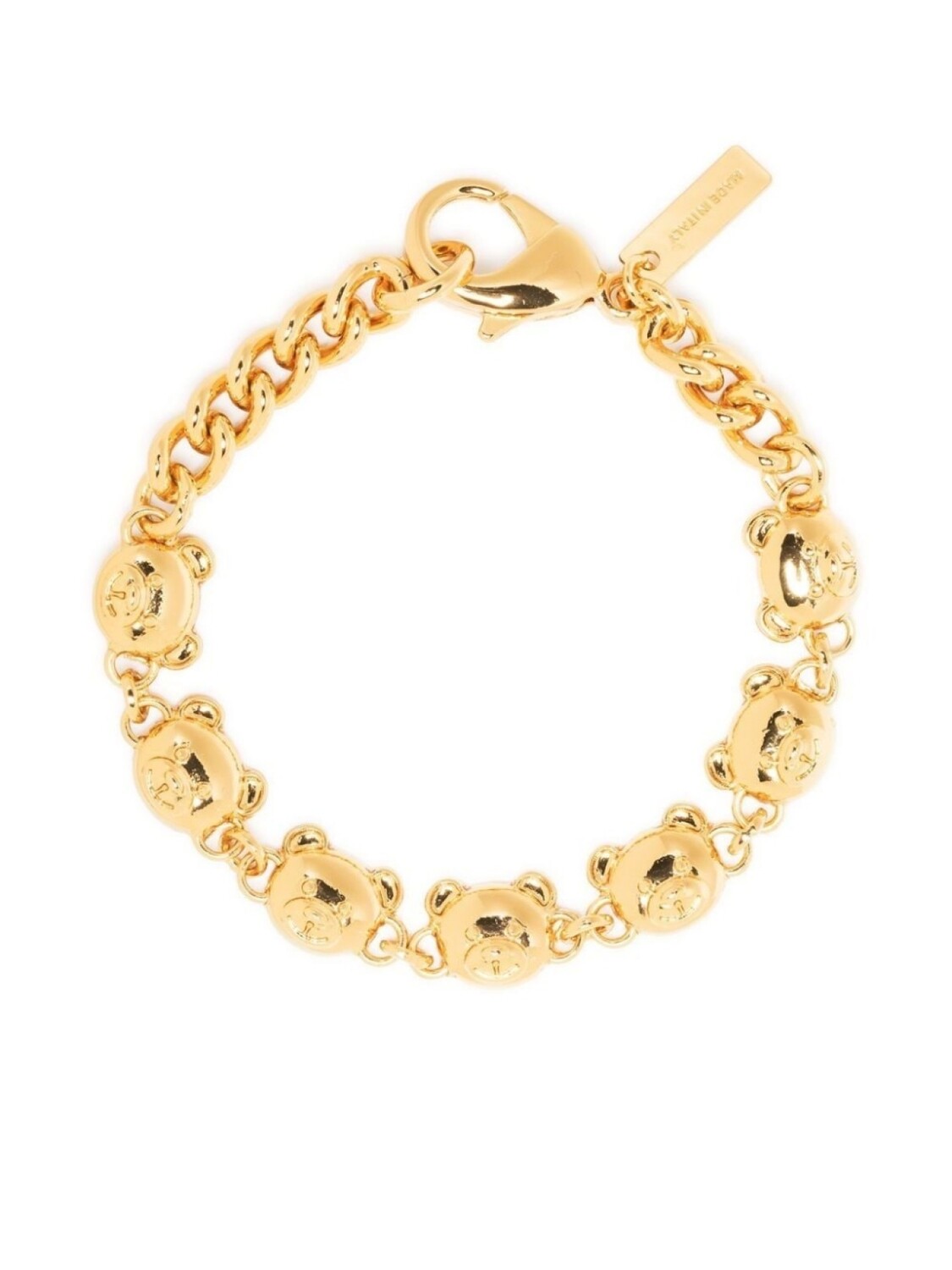 

Браслет с подвесками Teddy Bear Moschino, золотой