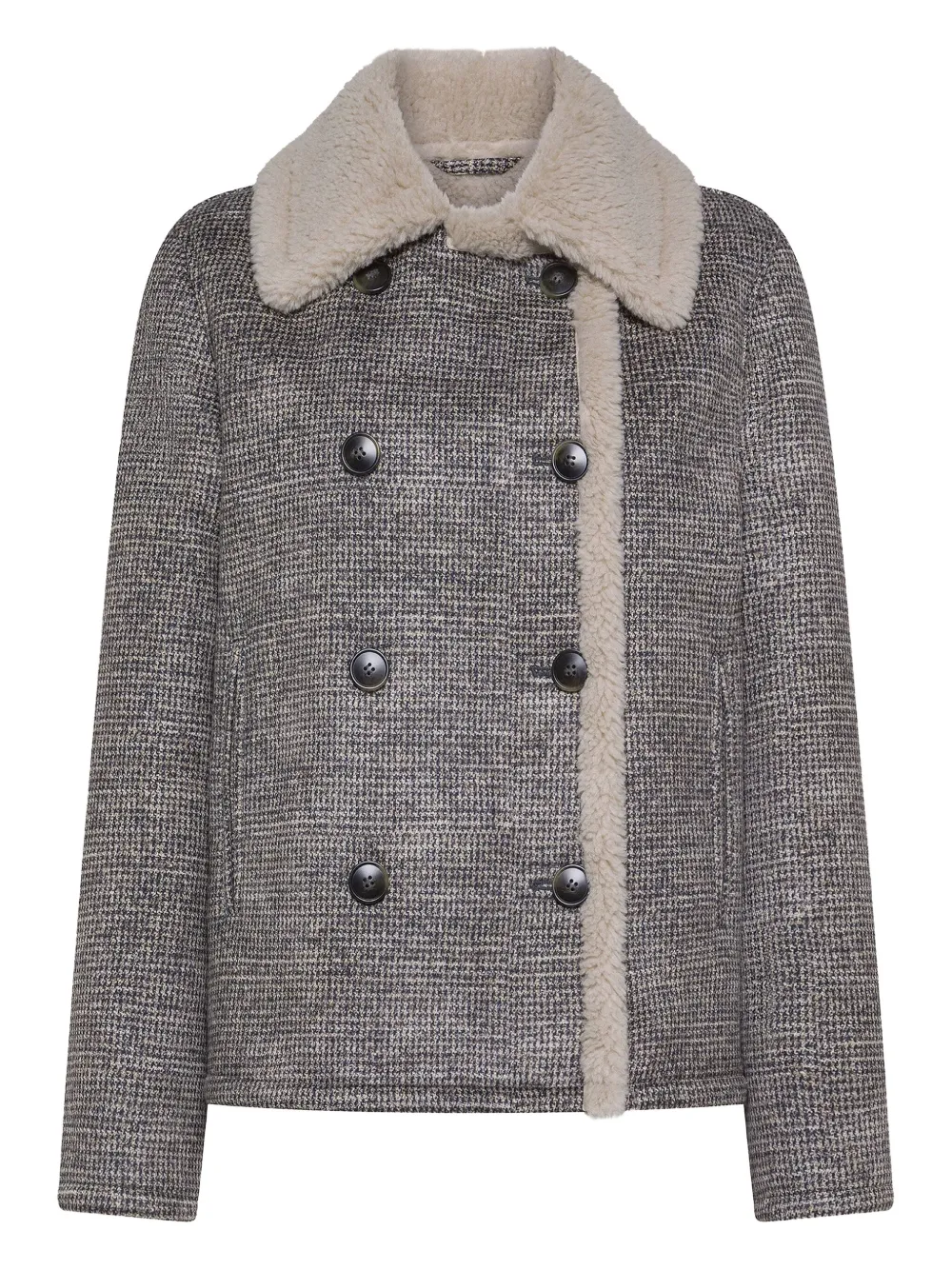 

Двубортный пиджак Seventy, серый