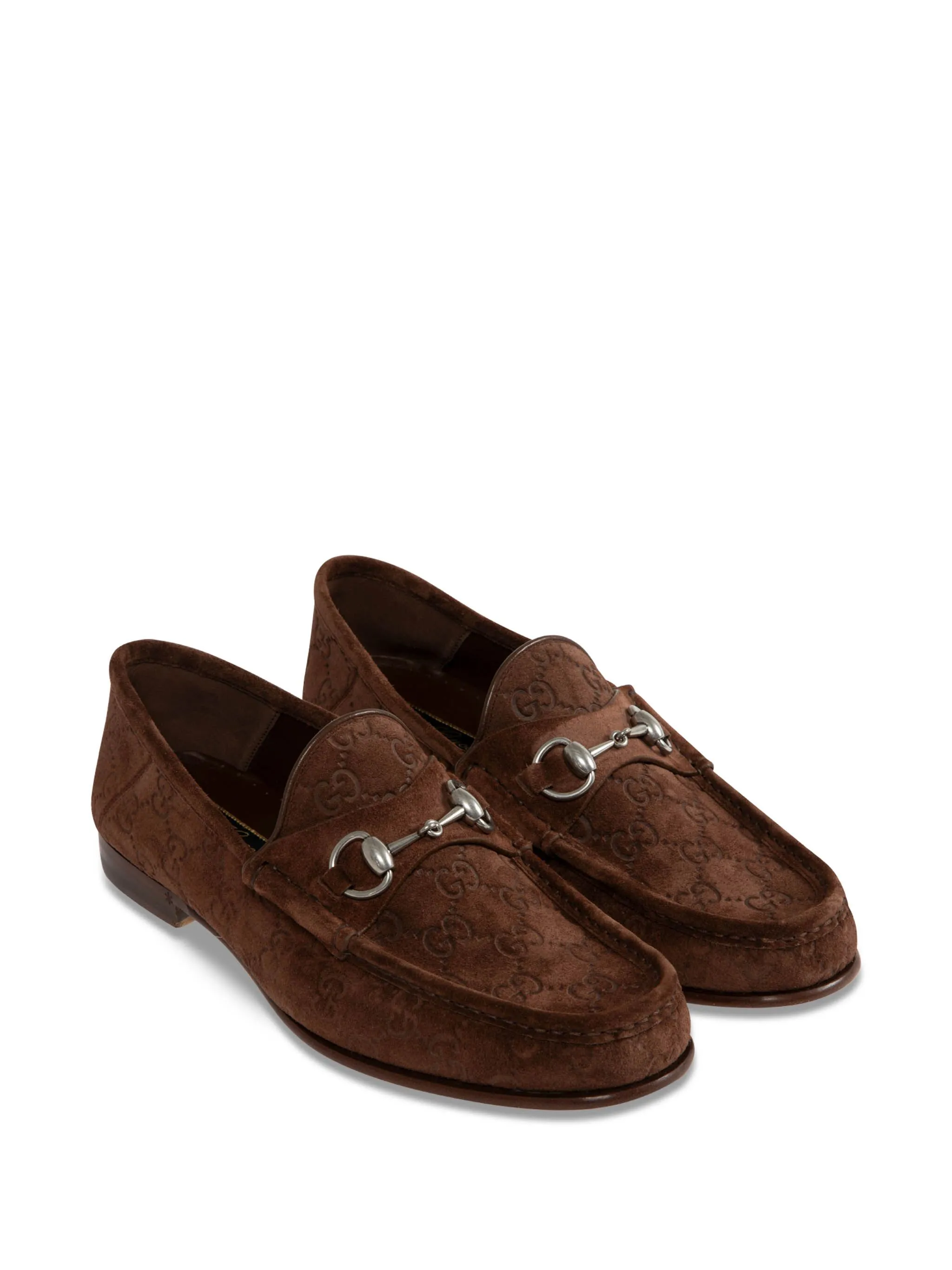 Лоферы Horsebit 1953 Gucci, коричневый — фото 2