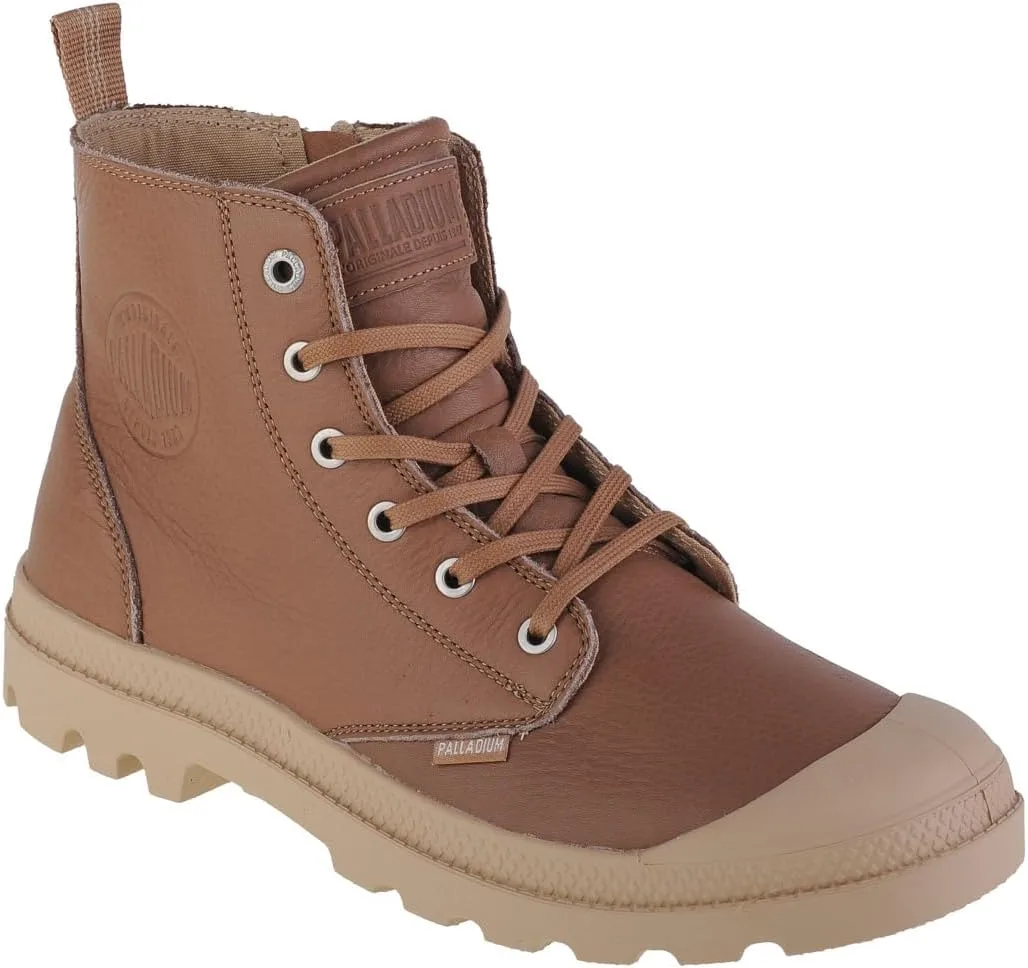 Кроссовки Palladium Pampa Hi Original High Trainers унисекс для взрослых, коричневый