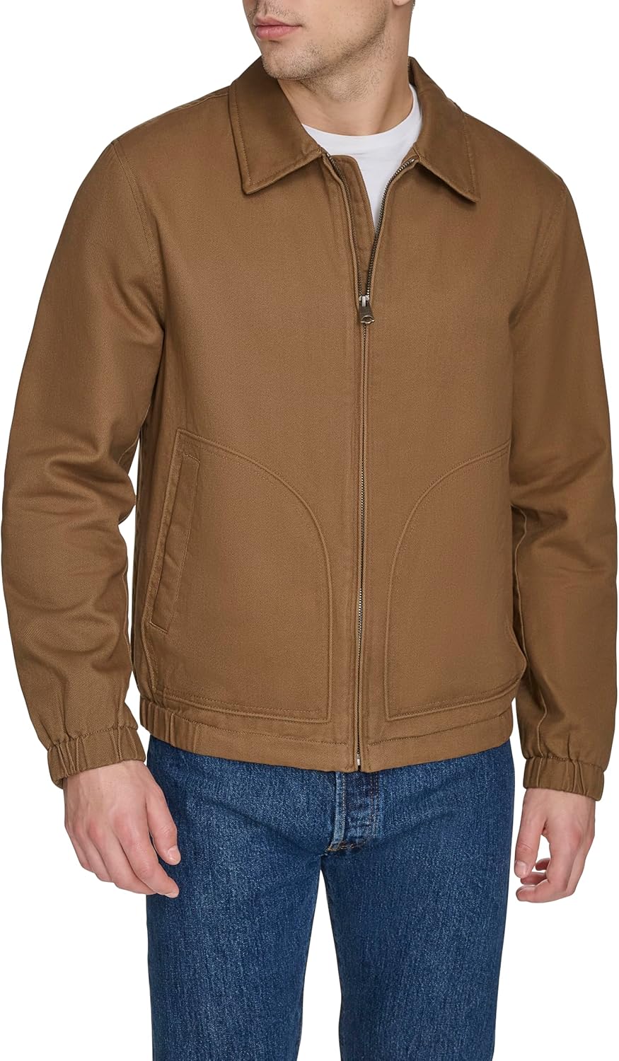 

Мужская куртка Levi's с отложным воротником Levi's из хлопка Depot, Worker Brown