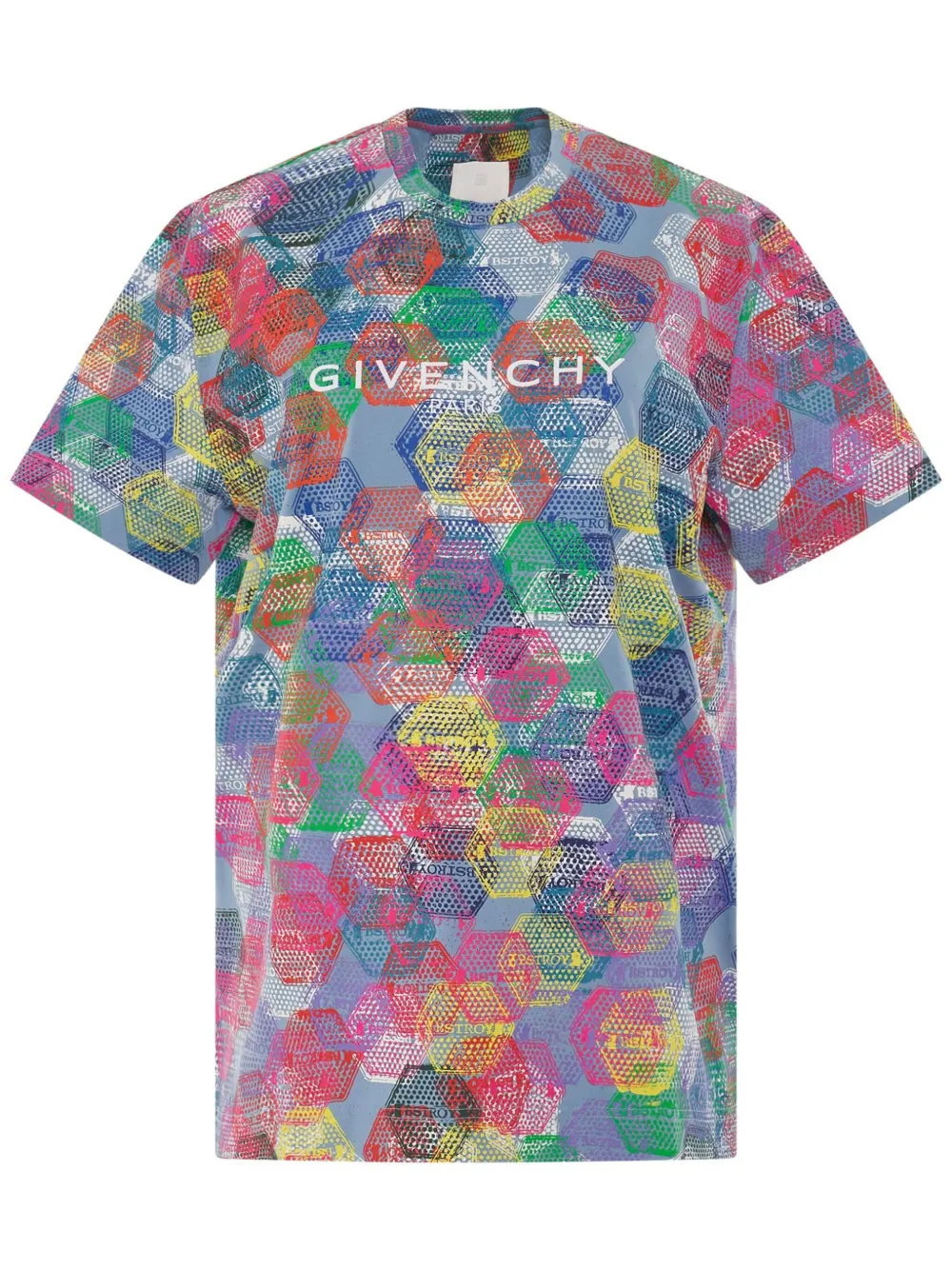 

Футболка из коллаборации с Bstroy Givenchy, розовый