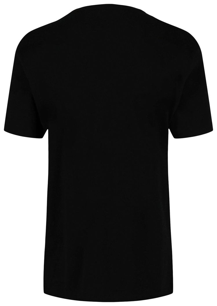 Футболка Alexander McQueen Solarized Skull Graphic T-Shirt, черный — фото 2