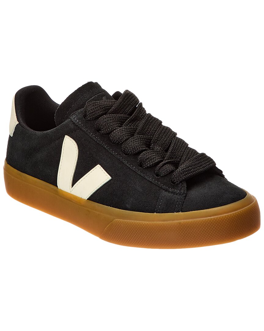 Кроссовки VEJA Campo из замши, черный