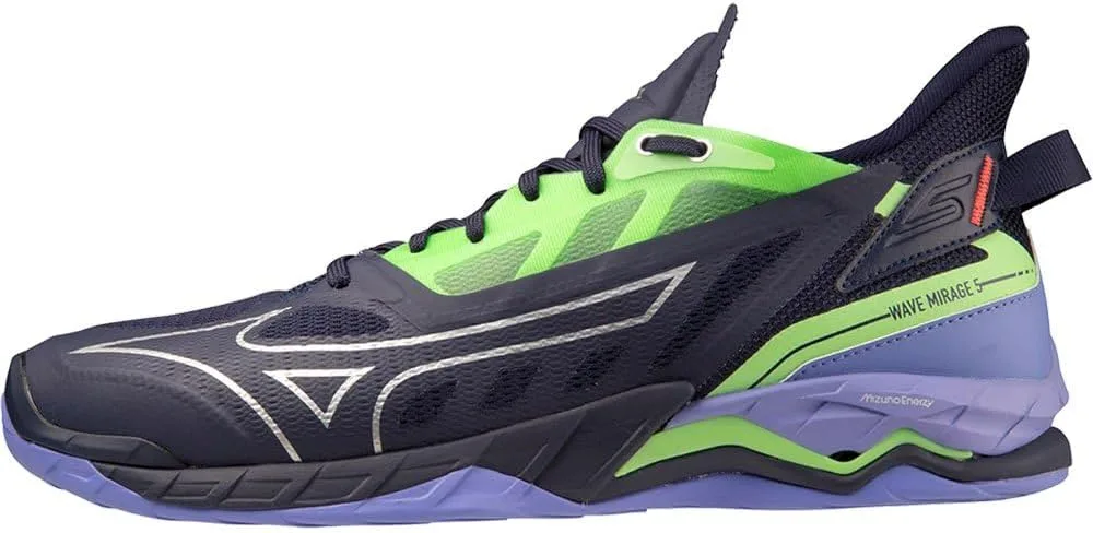 Спортивные кроссовки Mizuno Wave Mirage 5 унисекс, синий/зеленый