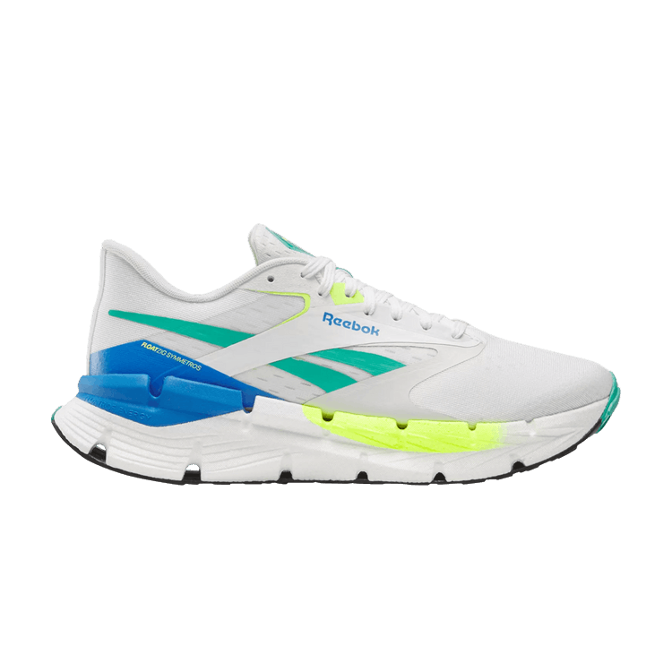 

Кроссовки FloatZig Symmetros 'White Unleashed Green Blue', белый