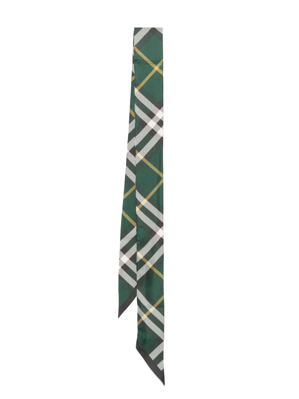 

Шарф в клетку BURBERRY, зеленый