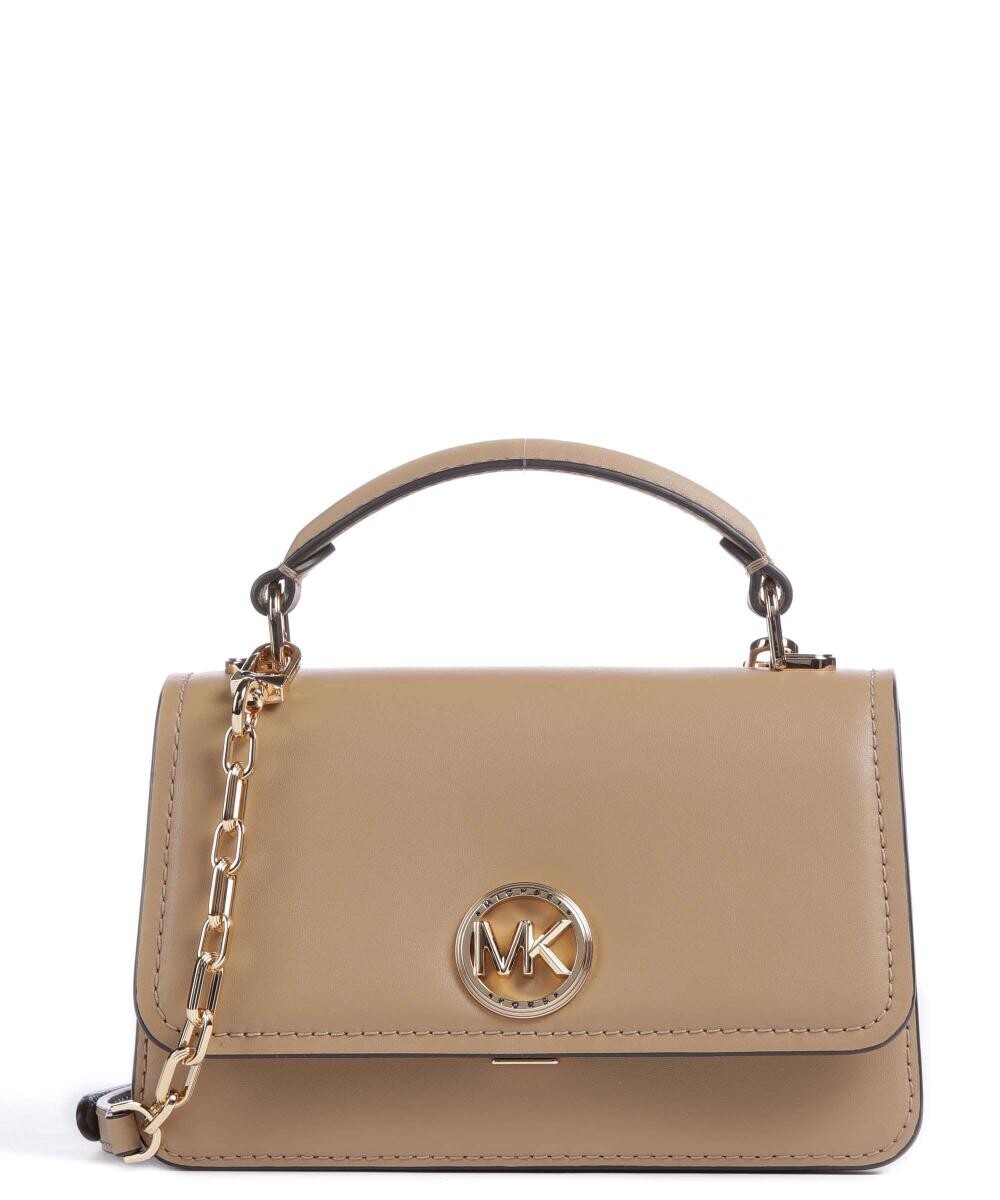 

Сумка через плечо Delancey из мелкозернистой яловой кожи Michael Kors, коричневый