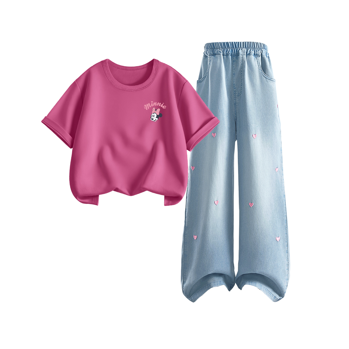 

Детская повседневная спортивная одежда Disney, светло-голубой