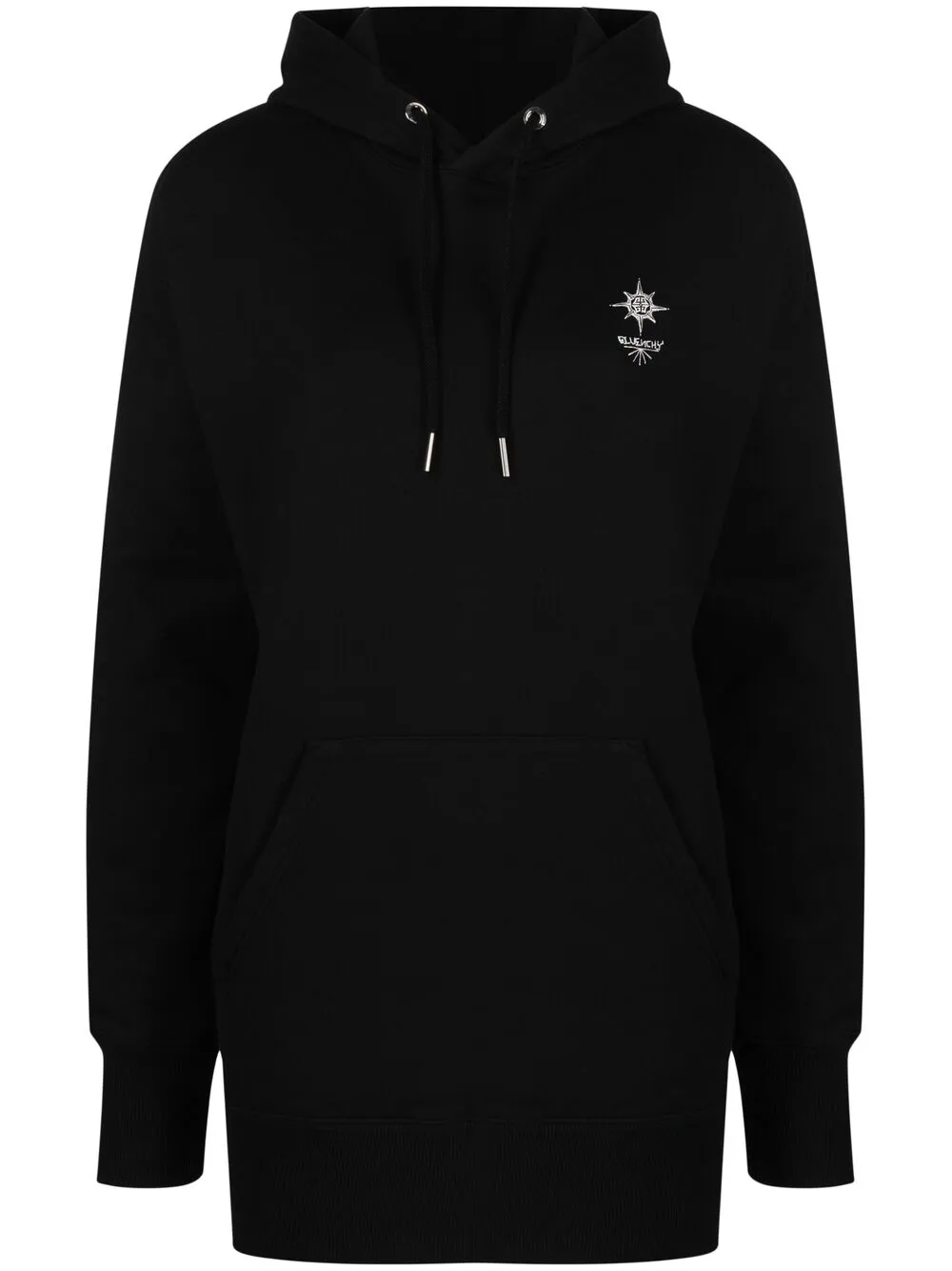 

Худи с графичным принтом Givenchy, черный