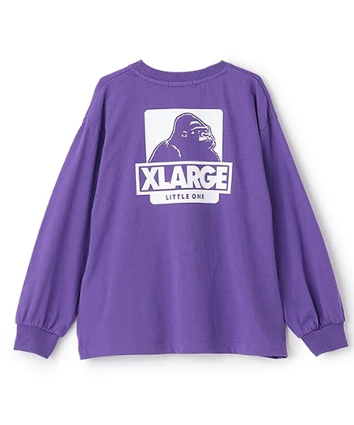 Детская футболка с логотипом и принтом XLARGE KIDS OG белая — фото 3