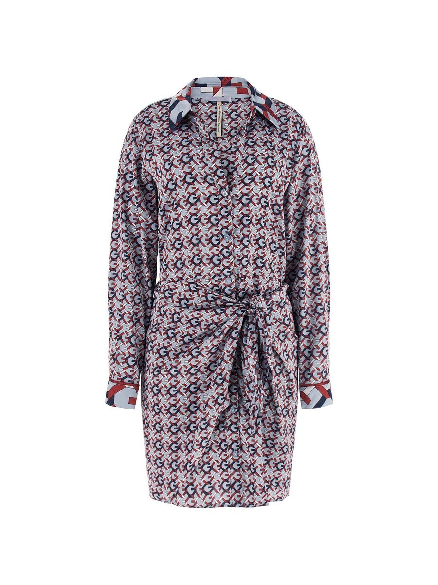 

Платье рубашка GUESS Shirt Dress, светло-синий