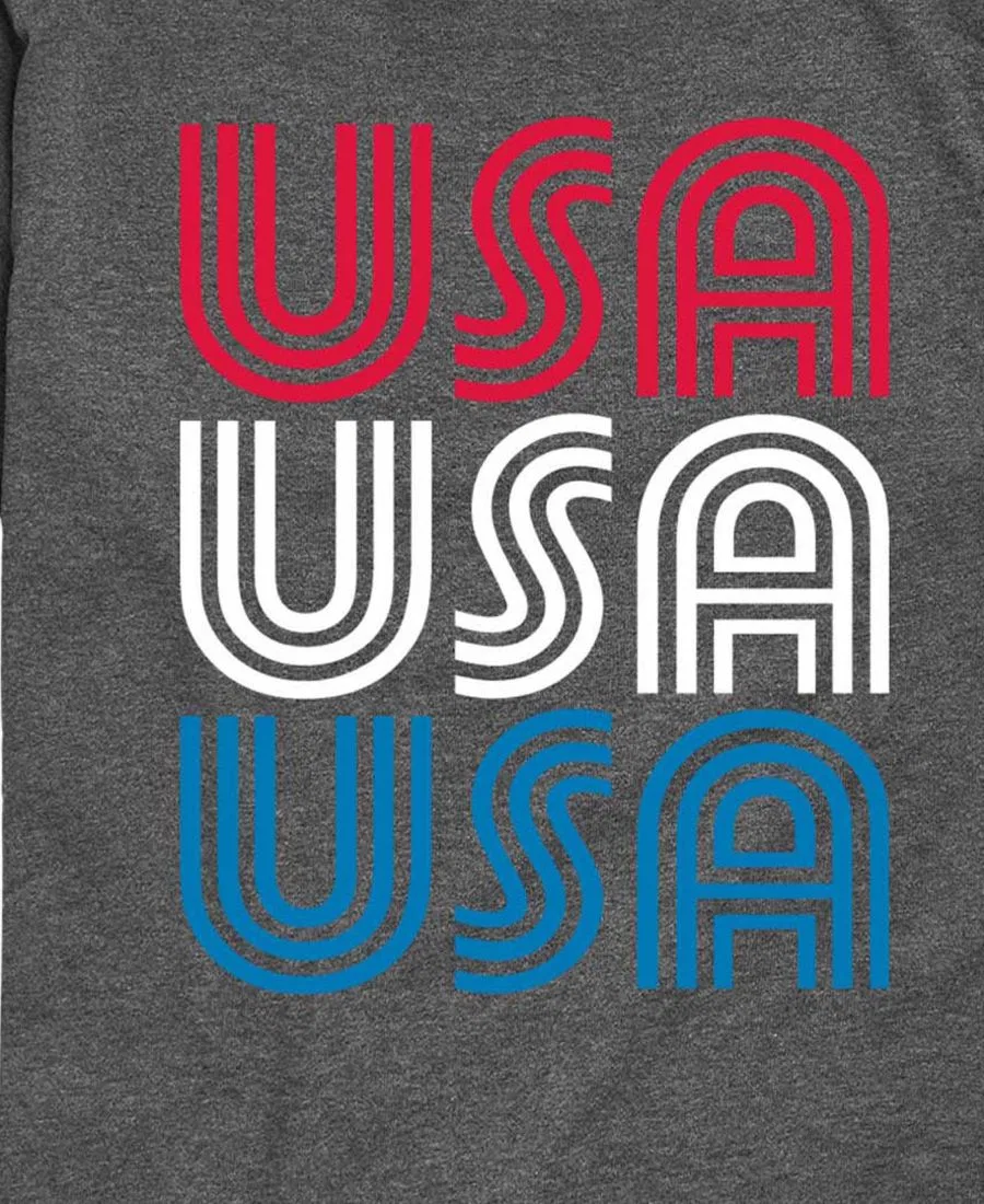 Детская футболка с коротким рукавом в стиле ретро, США, размер 8-20 Instant Message, угольный — фото 3