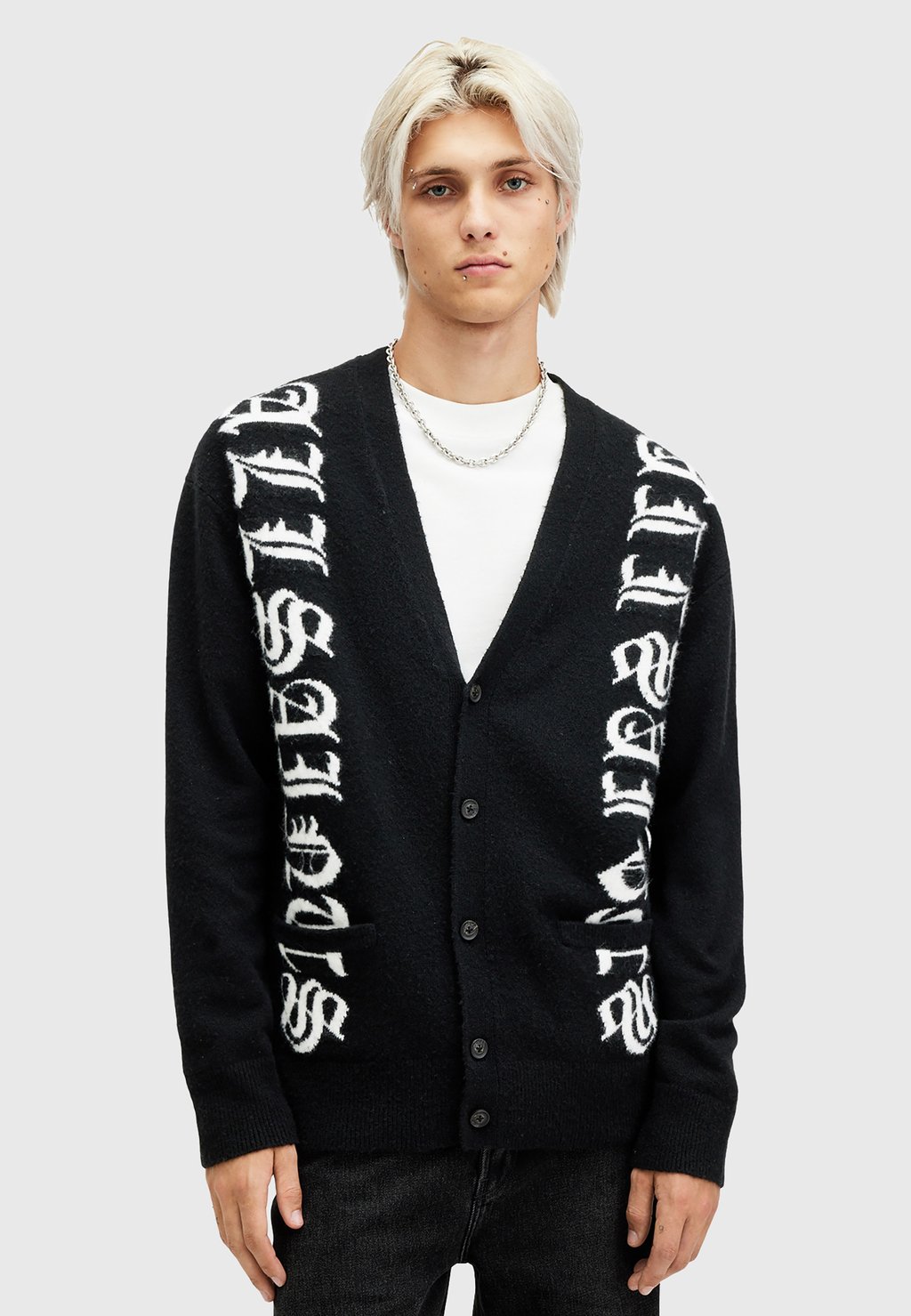 

Кардиган SCRIPTURE AllSaints, черный