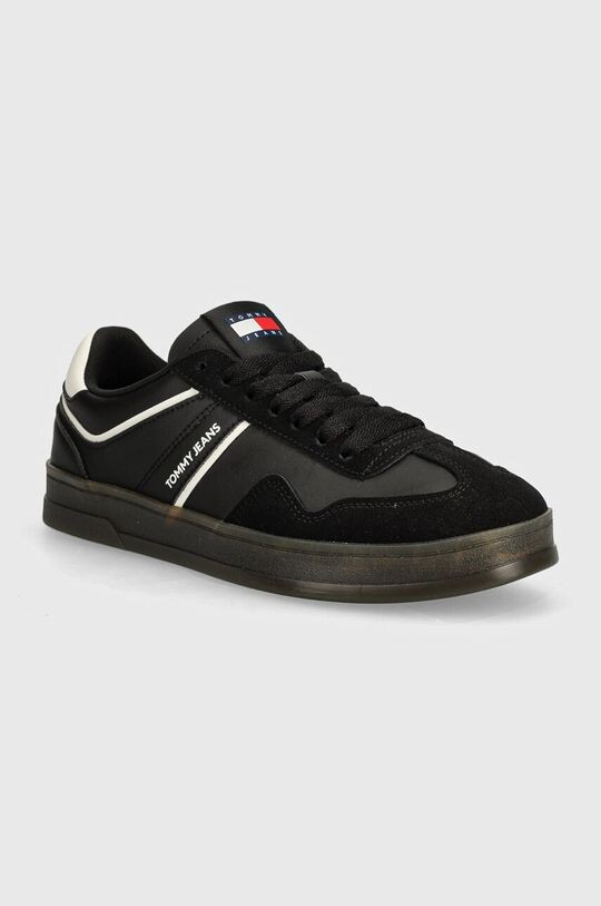 

Кроссовки TJM LEATHER RETRO CUPSOLE Tommy Jeans, черный