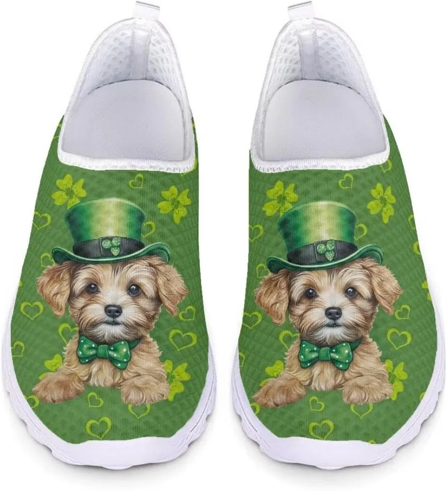Кроссовки для бега по бездорожью Jeiento, St. Patrick's Day Cute Dog
