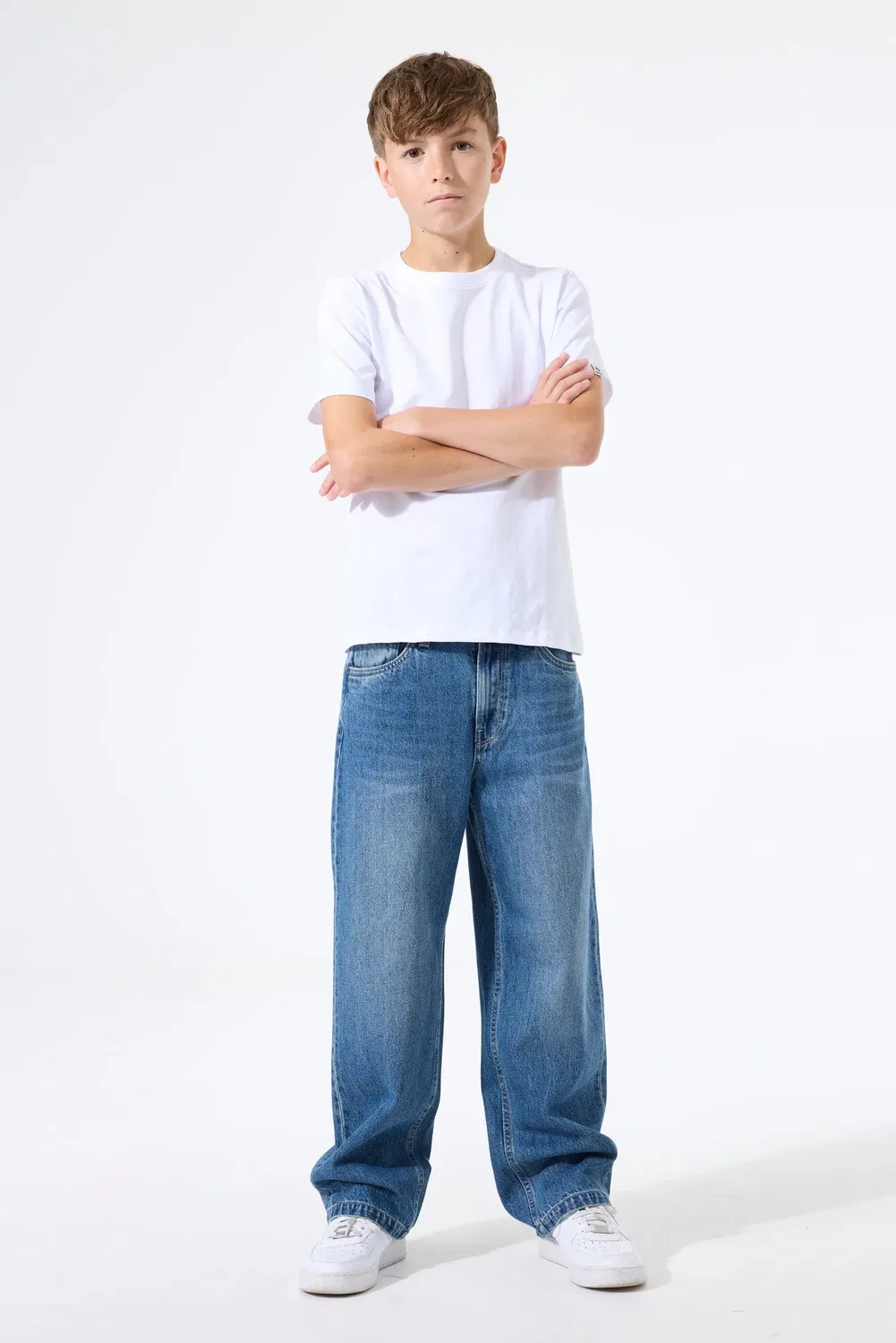 Джинсы baggy, medium used, Garcia, medium used — фото 2