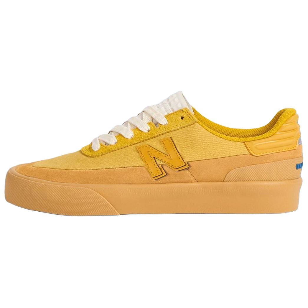 New Balance Кроссовки для скейтбординга STONE ISLAND x Numeric 272, износостойкие, желтые, унисекс
