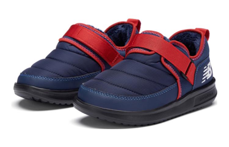 NB CRVN MOC Дышащие Теплые Детские Повседневные Кроссовки Navy Blue Kids' New Balance — фото 2