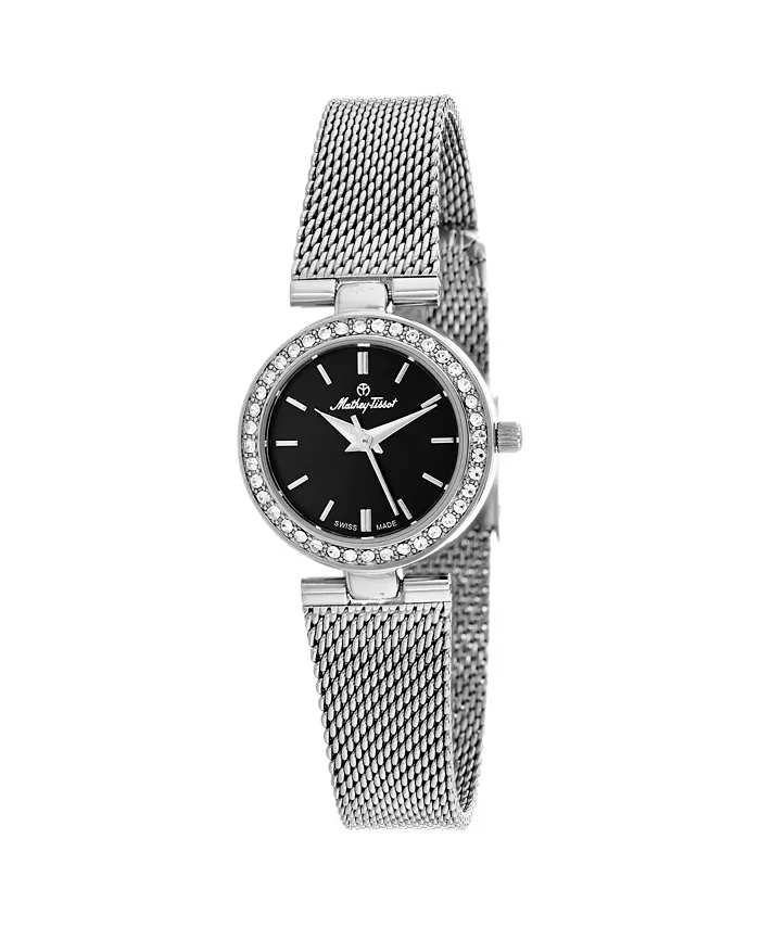 

Женские часы Fleury XV с черным циферблатом - F003AN Mathey Tissot, черный
