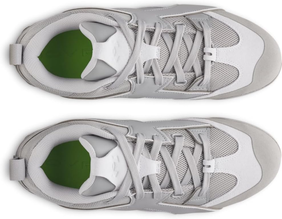 Under Armour мужские бейсбольные бутсы Yard Icon Mt, (075) Baseball Gray/Baseball Gray/Halo Gray — фото 4