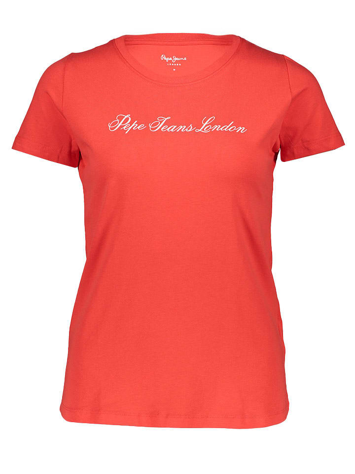 

Футболка Pepe Jeans, красный