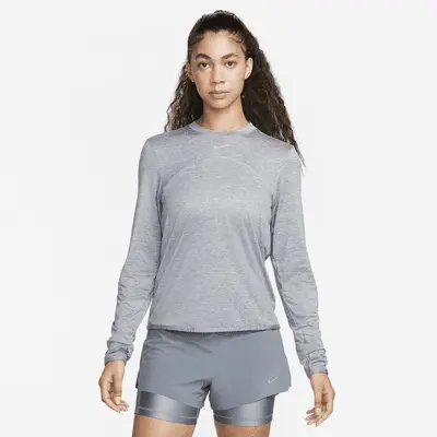

Футболка Nike Dri-FIT Swift Element UV, цвет Smoke Grey/Light Smoke Grey/Heather