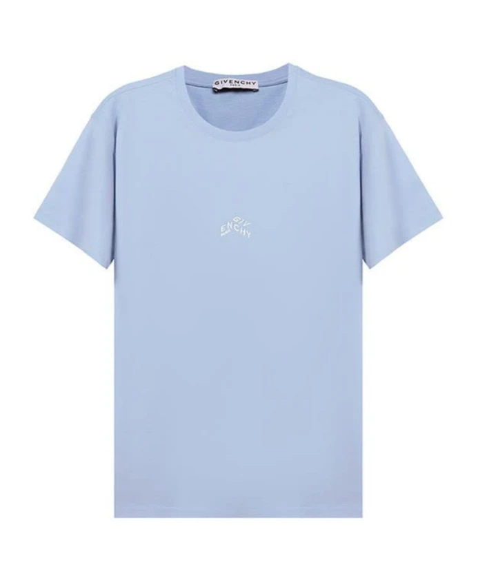 

Футболка с вышитым логотипом Givenchy, синий