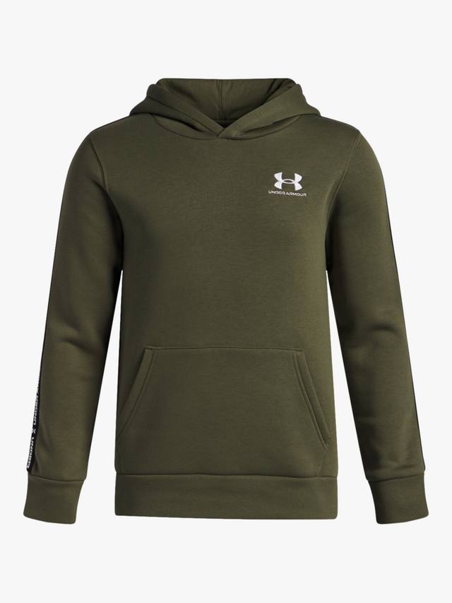 

Детский оверсайз худи из хлопковой смеси Under Armour, Marine Green/Black