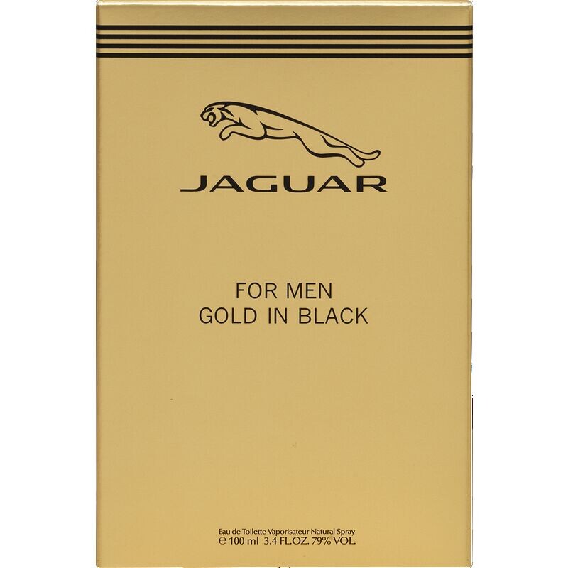 Gold in Black, EdT 100 ml Jaguar — фото 2