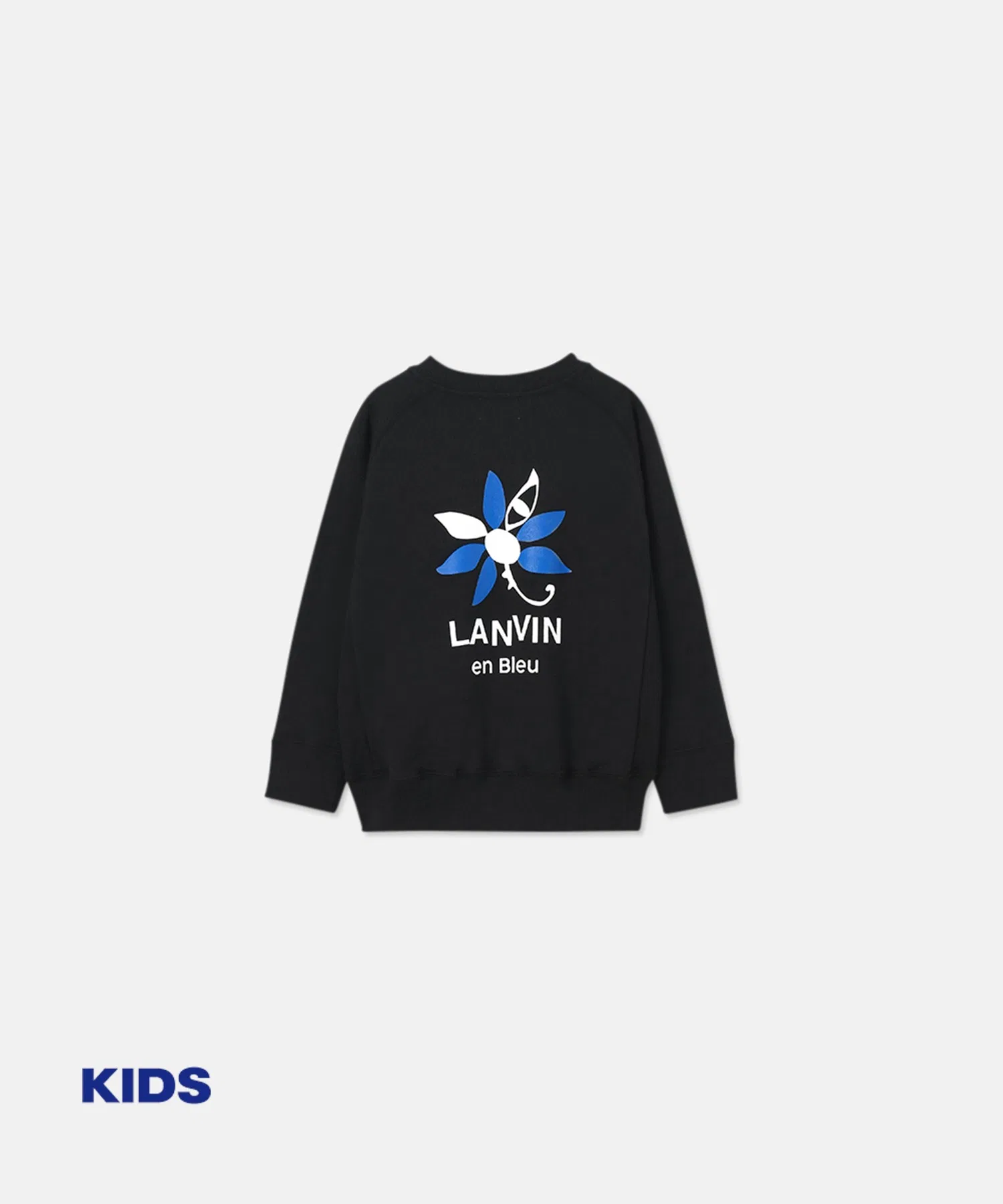 [LANVIN en Bleu ESSENTIAL] Толстовка KIDS BALTARD / с принтом на спине «Маргарита»