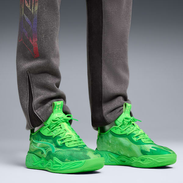 Мужские баскетбольные кроссовки Puma X Lamelo Ball Mb.04, зеленый — фото 2