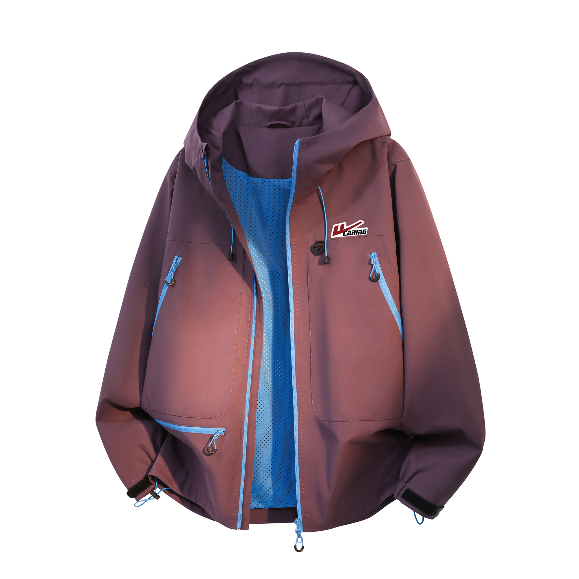 

Водонепроницаемая, ветрозащитная, устойчивая к истиранию, теплая, быстросохнущая, легкая, водоотталкивающая WARRIOR, high mountain фиолетовый (diy badge)