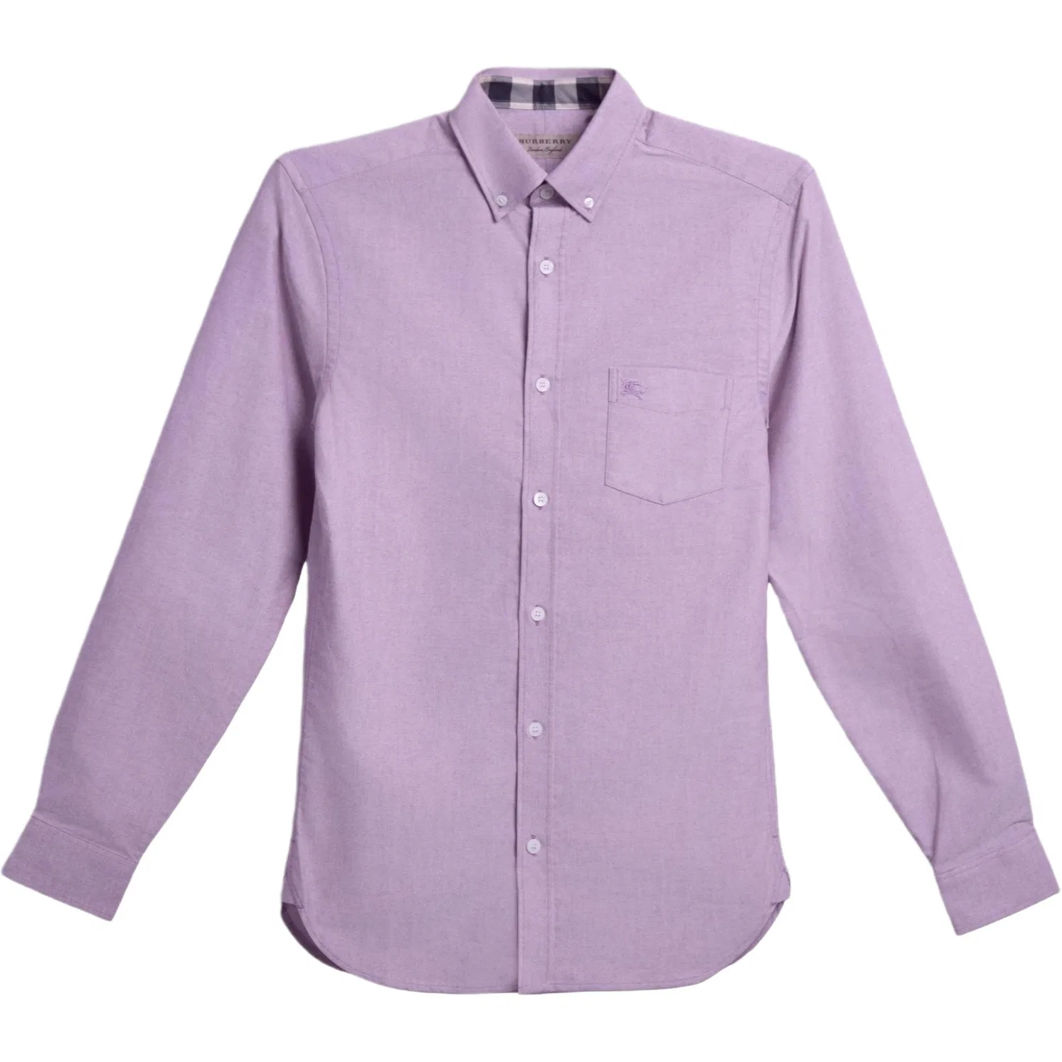 Рубашка мужская Burberry розовый Purple