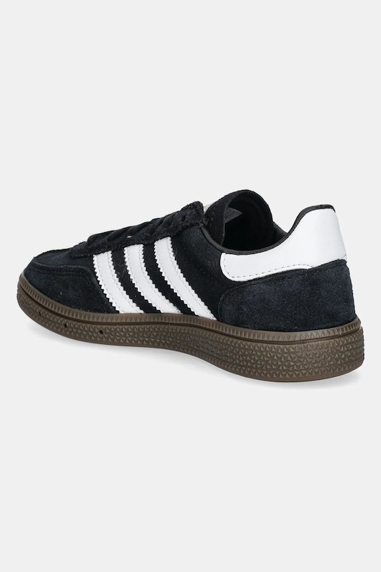 Замшевые кроссовки Handball Spezial Adidas Originals, черный — фото 3
