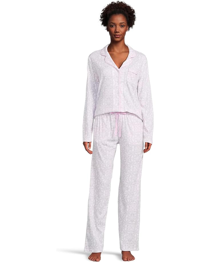 

Пижама Karen Neuburger Knit Novelties Girlfriend Pajama Set, цвет Garden Medallion