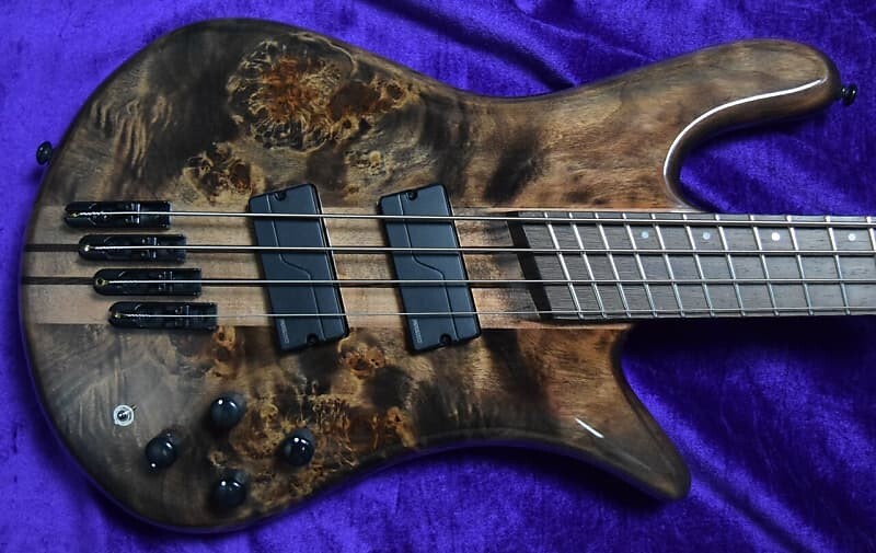 

Басс гитара Spector NS Dimension 4-String, Faded Black Gloss Over Poplar Burl / Wenge