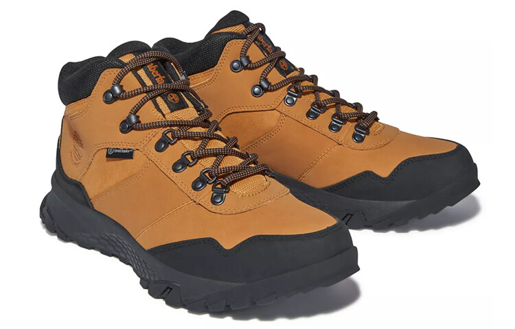 Ботинки Timberland Lincoln Peak Waterproof Mid, коричневый/черный — фото 4