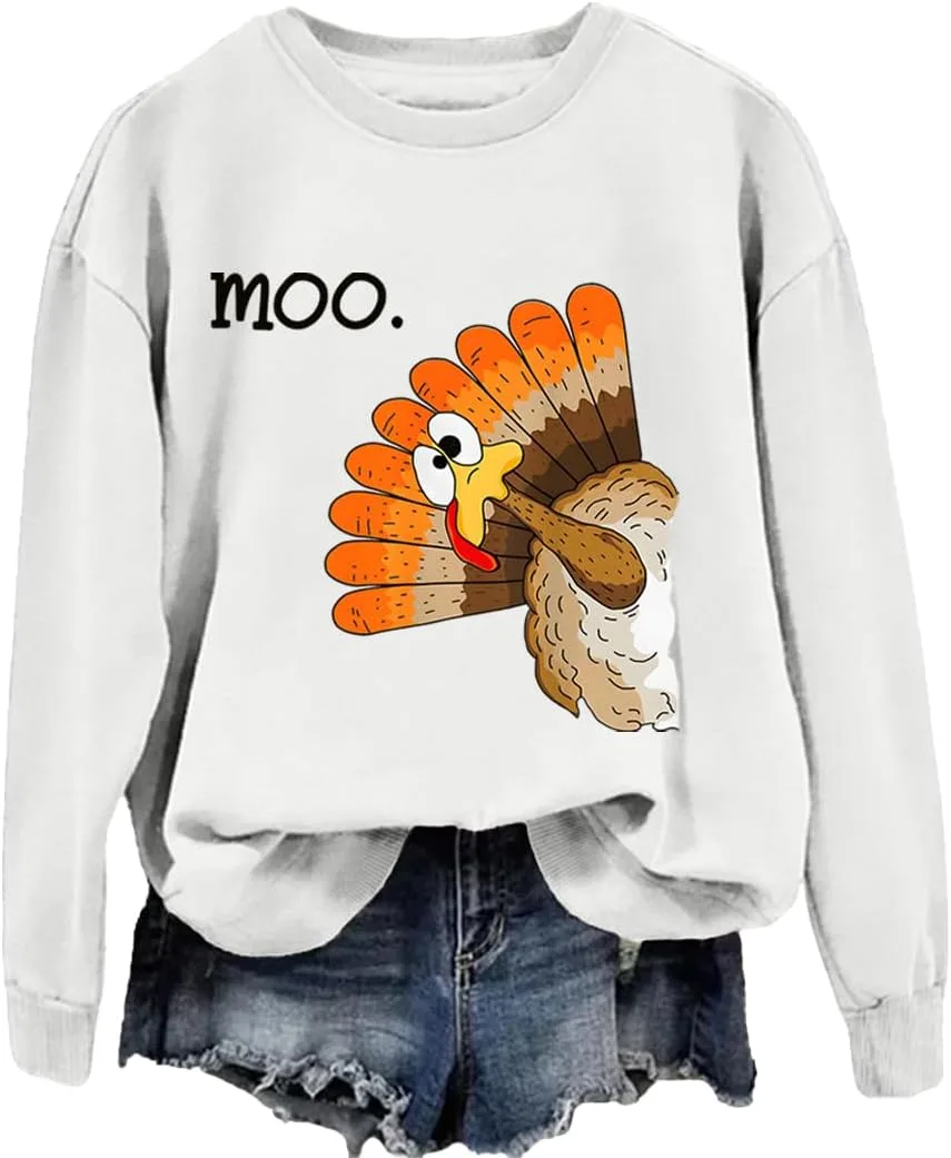 

Толстовка с капюшоном Turkey Moo