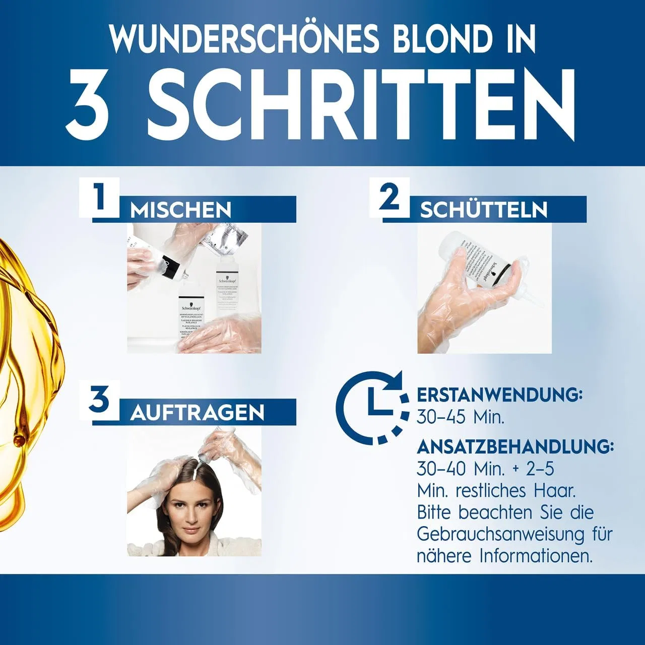 Осветлитель для волос Schwarzkopf Blonde Lightener L101 Silver Blonde 165 мл Blonde — фото 3