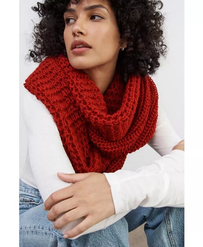 

Женский шарф London Infinity Marcella, красный