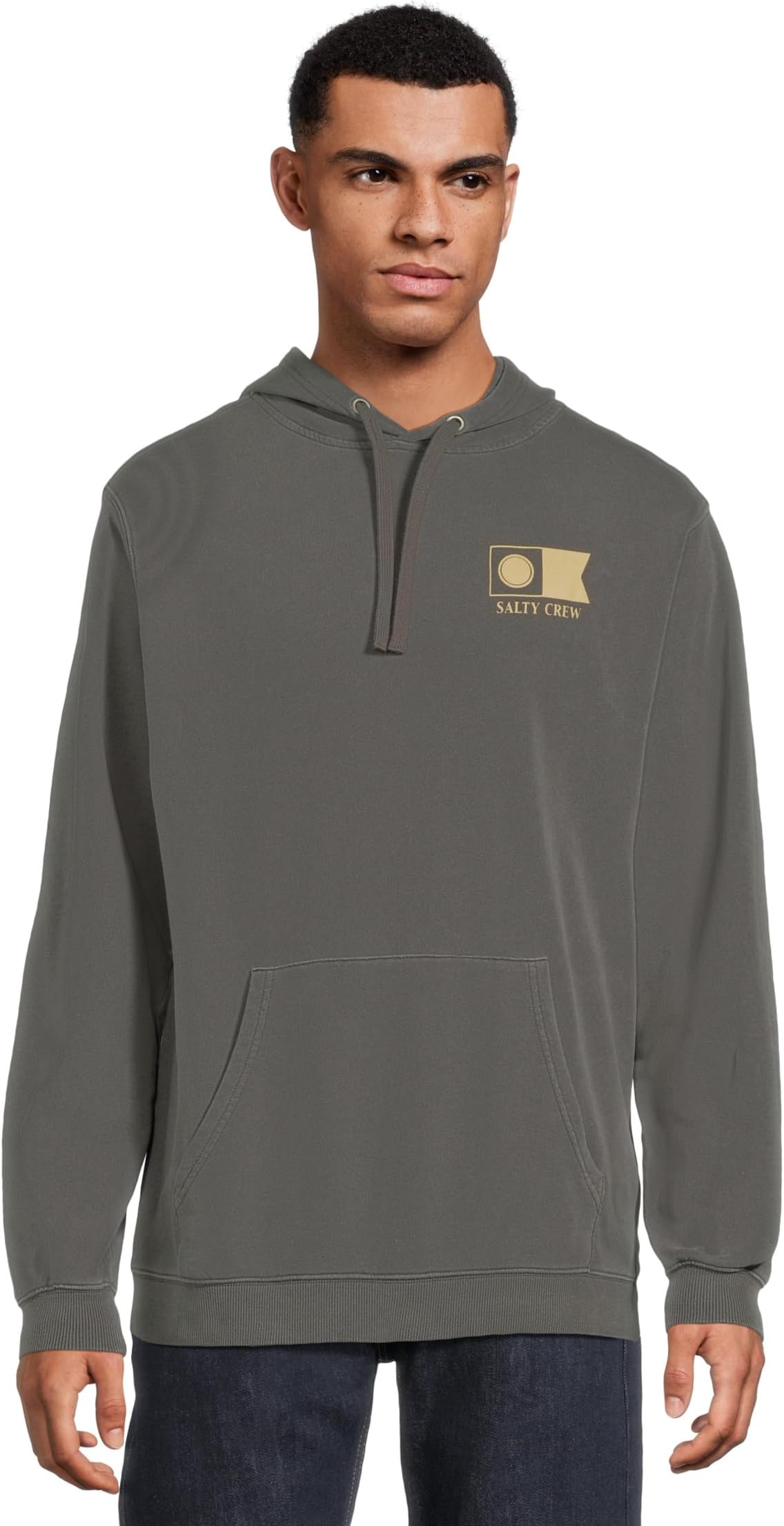 

Толстовка Salty Crew Flagship Fleece, цвет Coal